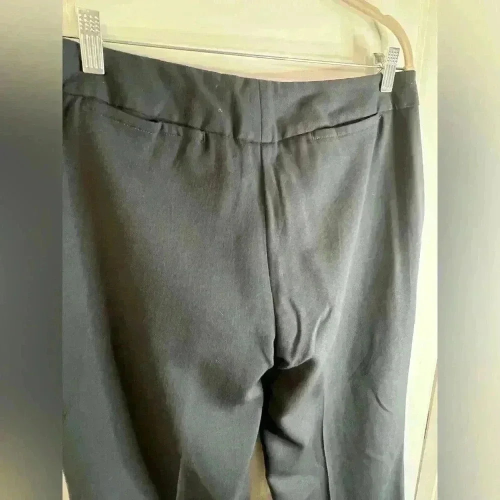 J. Crew Women’s Dark Gray Favorite Fit 100% Wool Dress Pants - Size 12